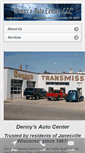 Mobile Screenshot of dennysautocenter.com